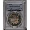 Image 1 : 	1885-CC S$1 MS63 Deep Mirror Prooflike PCGS. Splotches 1885-CC