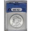 	1886-O S$1 MS62 ANACS. This intricately struck and unt 1886-O