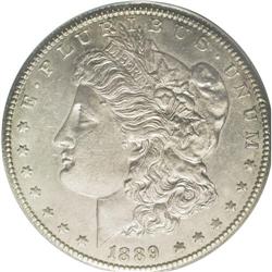 	1889-CC S$1 MS61 ANACS. Any Uncirculated 1889-CC gener 1889-CC