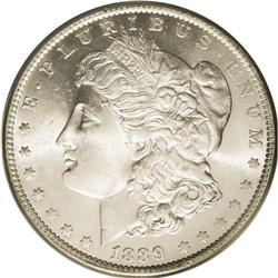 	1889-O S$1 MS65 PCGS. Sharply struck and highly lustro 1889-O