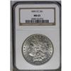 Image 1 : 	1890-CC S$1 MS63 NGC. The obverse is lightly abraded a 1890-CC