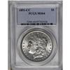 Image 1 : 	1891-CC S$1 MS64 PCGS. VAM-3. A Top 100 Variety. The p 1891-CC