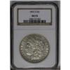 Image 3 : 	1892-S S$1 AU53 NGC. Light gray surfaces with peripher 1892-S