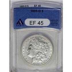	1895-O S$1 XF45 ANACS. There is slight weakness in the 1895-O