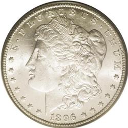 	1896-O S$1 MS63 PCGS. The 1896-O is common through the 1896-O