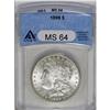 Image 1 : 	1899 S$1 MS64 ANACS. A firmly struck example which is 1899