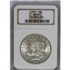Image 1 : 	1899 S$1 MS65 NGC. A boldly struck and gently toned Ge 1899