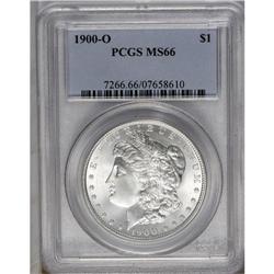 	1900-O S$1 MS66 PCGS. An amazingly clean representativ 1900-O
