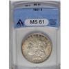 Image 3 : 	1901 S$1 MS61 ANACS. A fully lustrous Mint State examp 1901