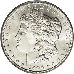 	1904-S S$1 MS64 PCGS.From The Jackson Hole Collection. 1904-S