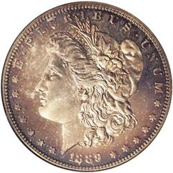 	1889 S$1 PR67 NGC. Not only is this coin a wonder of p 1889
