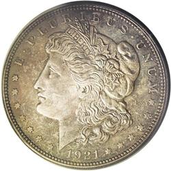 	1921 S$1 Zerbe PR65 PCGS. An interesting proof represe 1921