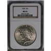 Image 1 : 	1935 S$1 MS65 NGC. Virtually unmarked surfaces are bat 1935