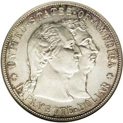 	1900 S$1 Lafayette Dollar MS64 NGC. Peripheral reddish 1900