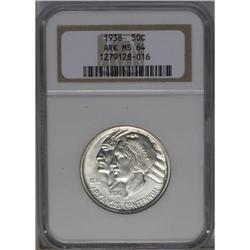 	1938 SET Arkansas PDS Set MS63 to MS64 NGC. The set in 1938