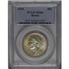 Image 1 : 	1934 50C Boone MS66 PCGS. Nice luster peeks through de 1934