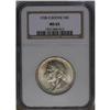 Image 1 : 	1938-D 50C Boone MS65 NGC. Lustrous surfaces display a 1938-D