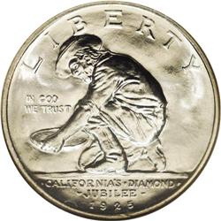 	1925-S 50C California MS67 NGC. A breathtaking example 1925-S