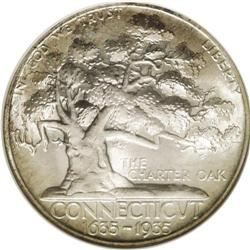 	1935 50C Connecticut MS67 NGC. A scarce issue in MS67 1935