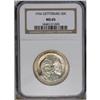 Image 1 : 	1936 50C Gettysburg MS65 NGC. Bright luster bursts thr 1936