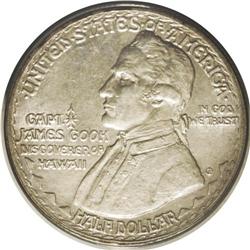 	1928 50C Hawaiian MS62 ANACS. A bit of pale lilac colo 1928