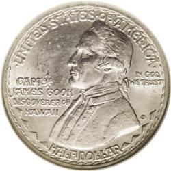 	1928 50C Hawaiian MS64 NGC. A Choice Mint State exampl 1928