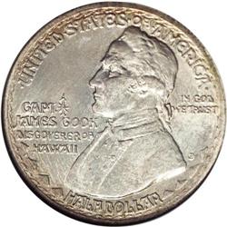 	1928 50C Hawaiian MS65 NGC. The Hawaiian is the most c 1928