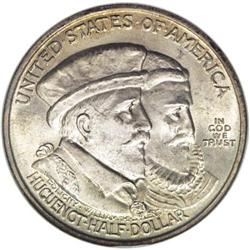 	1924 50C Huguenot MS67 NGC. This Superb Gem has except 1924