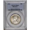 Image 1 : 	1921 50C Missouri MS64 PCGS. Steel-gray and straw-gold 1921