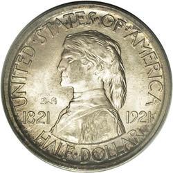 	1921 50C Missouri 2x4 MS65 PCGS. Proponents of origina 1921