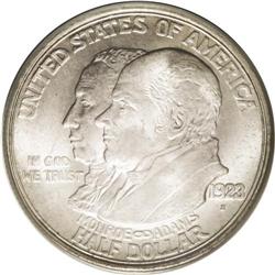 	1923-S 50C Monroe MS65 PCGS. Impressive luster emanate 1923-S