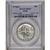 Image 1 : 	1938 50C Oregon MS67 PCGS. Fully brilliant and highly 1938