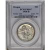 Image 1 : 	1938-D 50C Oregon MS67 PCGS. Satiny and mostly white, 1938-D