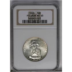 	1920 50C Pilgrim MS65 NGC. A frosty and brilliant Gem 1920