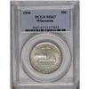 Image 1 : 	1936 50C Wisconsin MS67 PCGS. Highly lustrous surfaces 1936
