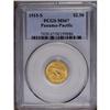 Image 3 : 	1915-S $2 1/2 Panama-Pacific Quarter Eagle MS67 PCGS. 1915-S