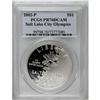 Image 1 : 	2002-P S$1 Olympics PR70 Deep Cameo PCGS. Fully struck 2002-P