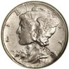 Image 1 : 	Undated 10C S Mint Mercury Dime--Struck Through, Scrat Undated