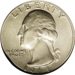 	1961-D 25C Washington Quarter--Struck on a Five Cents 1961-D