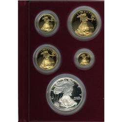 	1995-W 10th Anniversary American Eagle Set Including th 1995-W 10th Anniversary American Eagle Set 