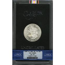 	1880/79-CC S$1 Reverse of 1878 MS62 NGC. VAM-4. A Top 1880/79-CC