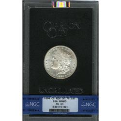 	1880/79-CC S$1 Reverse of 1878 MS63 NGC. VAM-4. A Top 1880/79-CC