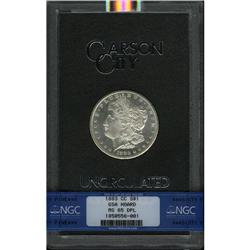 	1883-CC S$1 MS65 Deep Mirror Prooflike NGC. Pleasing c 1883-CC