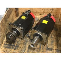 (2) FANUC A06B-0146-B084 AC SERVO MOTOR