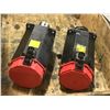 Image 2 : (2) FANUC A06B-0146-B084 AC SERVO MOTOR