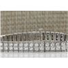 Image 1 : 12 CTW Natural Diamond Bracelet In 14k Solid White Gold