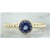 Image 1 : 1.00 CTW Tanzanite 14K Yellow Gold Ring