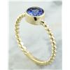 Image 4 : 1.00 CTW Tanzanite 14K Yellow Gold Ring
