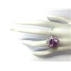 Image 4 : 21.95CTW Natural Kunzite And Diamond Ring 18K Solid White Gold