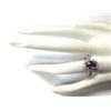 Image 4 : 2.02 CTW Natural Pink Ceylon Sapphire Diamond Ring 18K Solid White Gold